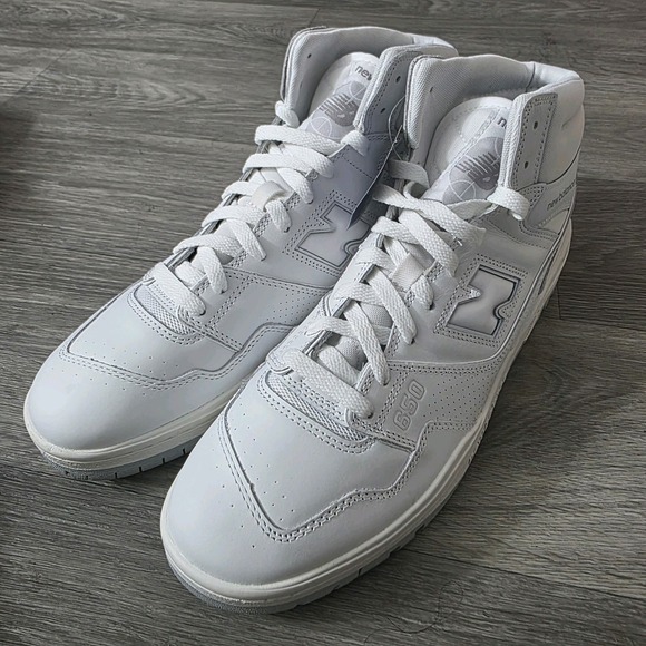 New Balance 650 White White Grey BB650RWW‎ Men\'s 13 main image 10